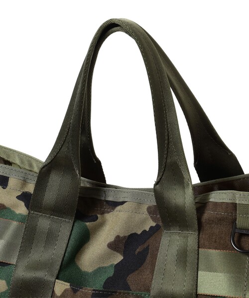 BEAMS GOLF（ビームスゴルフ）の「【別注】BRIEFING / WOODLAND CAMOUFLAGE トートバッグ（トートバッグ・レディース・その他・ONE SIZE）」の8枚目の写真
