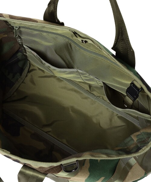 BEAMS GOLF（ビームスゴルフ）の「【別注】BRIEFING / WOODLAND CAMOUFLAGE トートバッグ（トートバッグ・レディース・その他・ONE SIZE）」の10枚目の写真