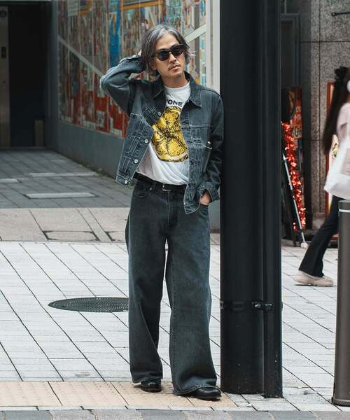 Levi's(リーバイス)の「Levi’s(リーバイス) 別注 2nd Type トラッカー ジャケット ASH BLACK(デニムジャケット・メンズ・チャコールグレー・XX-LARGE/X-LARGE/LARGE/MEDIUM/SMALL/X-SMALL)」の13枚目の写真