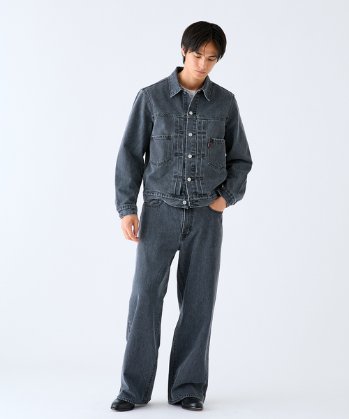 Levi's(リーバイス)の「Levi’s(リーバイス) 別注 2nd Type トラッカー ジャケット(デニムジャケット・メンズ・チャコールグレー・XX-LARGE/X-LARGE/LARGE/MEDIUM/SMALL/X-SMALL)」の19枚目の写真