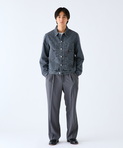 Levi's(リーバイス)の「Levi’s(リーバイス) 別注 2nd Type トラッカー ジャケット(デニムジャケット・メンズ・チャコールグレー・XX-LARGE/X-LARGE/LARGE/MEDIUM/SMALL/X-SMALL)」の20枚目の写真