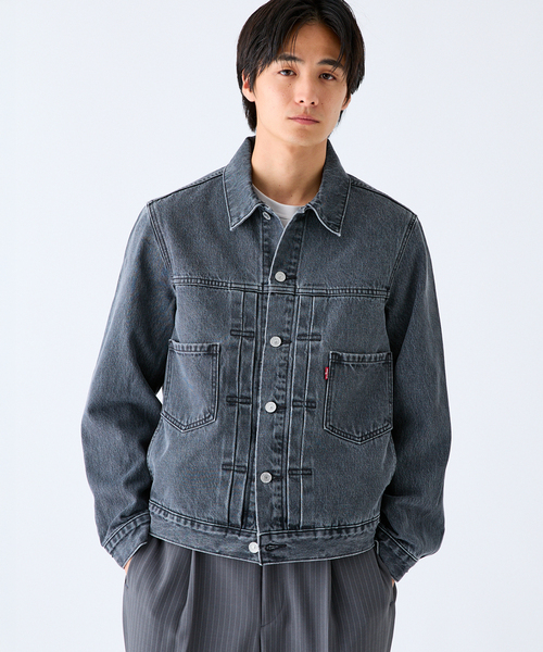 Levi's(リーバイス)の「Levi’s(リーバイス) 別注 2nd Type トラッカー ジャケット(デニムジャケット・メンズ・チャコールグレー・XX-LARGE/X-LARGE/LARGE/MEDIUM/SMALL/X-SMALL)」の21枚目の写真