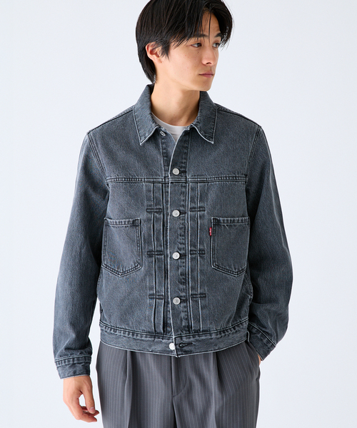 Levi's(リーバイス)の「Levi’s(リーバイス) 別注 2nd Type トラッカー ジャケット(デニムジャケット・メンズ・チャコールグレー・XX-LARGE/X-LARGE/LARGE/MEDIUM/SMALL/X-SMALL)」の22枚目の写真