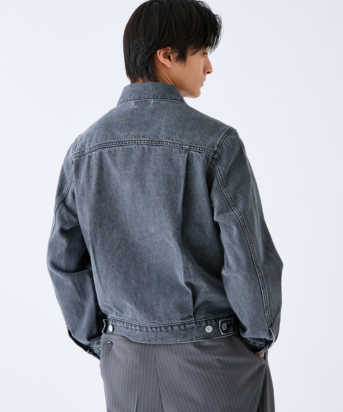 Levi's(リーバイス)の「Levi’s(リーバイス) 別注 2nd Type トラッカー ジャケット(デニムジャケット・メンズ・チャコールグレー・XX-LARGE/X-LARGE/LARGE/MEDIUM/SMALL/X-SMALL)」の16枚目の写真