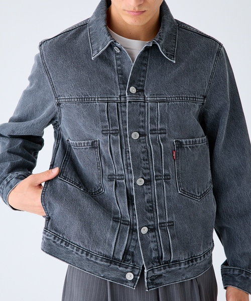 Levi's(リーバイス)の「Levi’s(リーバイス) 別注 2nd Type トラッカー ジャケット(デニムジャケット・メンズ・チャコールグレー・XX-LARGE/X-LARGE/LARGE/MEDIUM/SMALL/X-SMALL)」の12枚目の写真