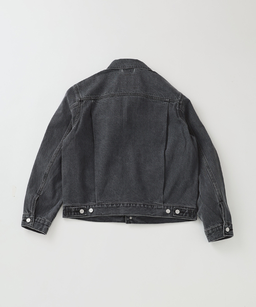 Levi's(リーバイス)の「Levi’s(リーバイス) 別注 2nd Type トラッカー ジャケット(デニムジャケット・メンズ・チャコールグレー・XX-LARGE/X-LARGE/LARGE/MEDIUM/SMALL/X-SMALL)」の4枚目の写真