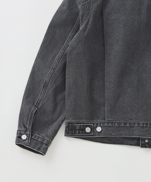 Levi's(リーバイス)の「Levi’s(リーバイス) 別注 2nd Type トラッカー ジャケット(デニムジャケット・メンズ・チャコールグレー・XX-LARGE/X-LARGE/LARGE/MEDIUM/SMALL/X-SMALL)」の5枚目の写真