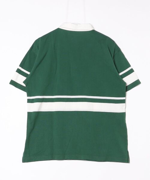 ブランド古着】ボーダー柄半袖ポロシャツ（ポロシャツ）｜LACOSTE