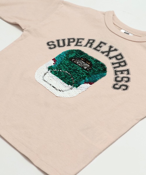 chil2(チルツー)の「〈JR新幹線〉 長袖Tシャツ(Tシャツ/カットソー・キッズ・サックスブルー/クリーム/チャコールグレー・130cm/120cm/110cm/100cm/90cm)」の10枚目の写真