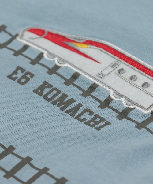 chil2(チルツー)の「〈JR新幹線〉 長袖Tシャツ(Tシャツ/カットソー・キッズ・サックスブルー/クリーム/チャコールグレー・130cm/120cm/110cm/100cm/90cm)」の16枚目の写真