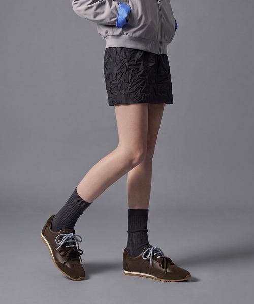 CHARLES & KEITH(チャールズ & キース)の「Jace ジェイス レザー&スエード スニーカー(スニーカー・レディース・ダークブラウン/オフホワイト/ピンク・22.5cm/23cm/23.5cm/24.5cm/25cm/25.5cm)」の1枚目の写真