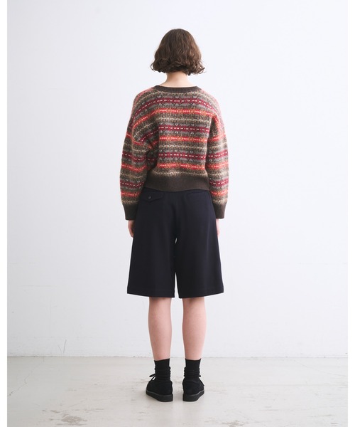 Traditional Weatherwear(トラディショナルウェザーウェア)の「UNIONSLACKS 313(スラックス・レディース・ネイビー/ブラウン・XS/S)」の6枚目の写真