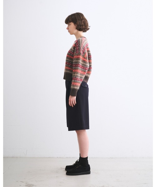 Traditional Weatherwear(トラディショナルウェザーウェア)の「UNIONSLACKS 313(スラックス・レディース・ネイビー/ブラウン・XS/S)」の5枚目の写真