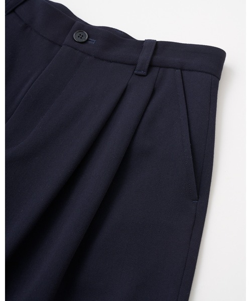 Traditional Weatherwear(トラディショナルウェザーウェア)の「UNIONSLACKS 313(スラックス・レディース・ネイビー/ブラウン・XS/S)」の10枚目の写真