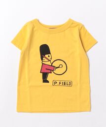 P.FIELD（ピーフィールド）の「P.FIELD/ピーフィールド　日本製　　鼓笛隊　　Ｔシャツ（Tシャツ/カットソー）」