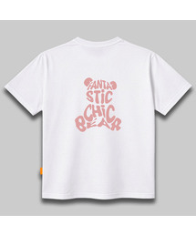 ファンタスティックベア 半袖Tシャツ 男女共用 ビッグサイズ