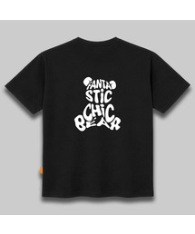 ファンタスティックベア 半袖Tシャツ 男女共用 ビッグサイズ