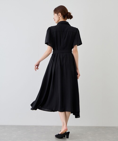 Jayro(ジャイロ)の「ウエストタックシャツワンピース(シャツ/ブラウス・レディース・ブルー系その他4/ネイビー/ブラック/チャコールグレー・M)」の15枚目の写真