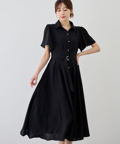 Jayro(ジャイロ)の「ウエストタックシャツワンピース(シャツ/ブラウス・レディース・ブルー系その他4/ネイビー/ブラック/チャコールグレー・M)」の16枚目の写真