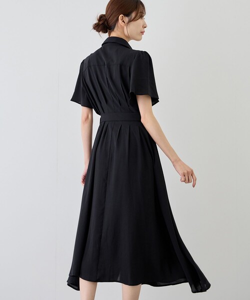 Jayro(ジャイロ)の「ウエストタックシャツワンピース(シャツ/ブラウス・レディース・ブルー系その他4/ネイビー/ブラック/チャコールグレー・M)」の18枚目の写真