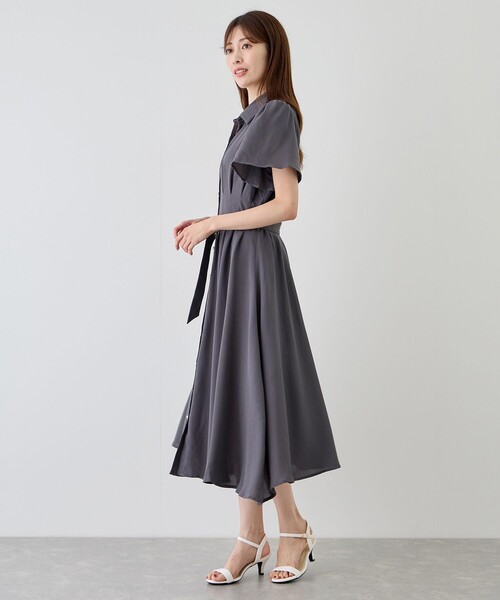 Jayro(ジャイロ)の「ウエストタックシャツワンピース(シャツ/ブラウス・レディース・ブルー系その他4/ネイビー/ブラック/チャコールグレー・M)」の21枚目の写真