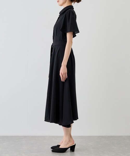 Jayro(ジャイロ)の「ウエストタックシャツワンピース(シャツ/ブラウス・レディース・ブルー系その他4/ネイビー/ブラック/チャコールグレー・M)」の5枚目の写真
