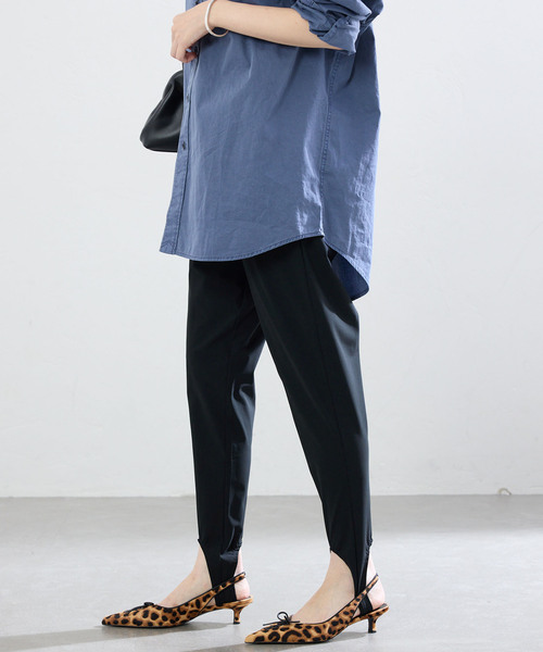 IENA(イエナ)の「《一部店舗限定》ハイストレッチトレンカ(その他パンツ・レディース・ブラック・38/36)」の19枚目の写真