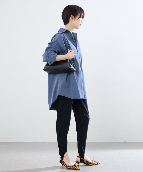 IENA(イエナ)の「《一部店舗限定》ハイストレッチトレンカ(その他パンツ・レディース・ブラック・38/36)」の11枚目の写真
