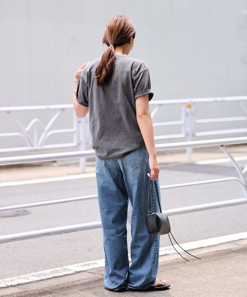 FRAMeWORK(フレームワーク)の「BIG JOHN×BETTER THAN GOOD SLEEK WIDE LEG デニム(デニムパンツ・レディース・ブルー・MEDIUM/SMALL)」の14枚目の写真