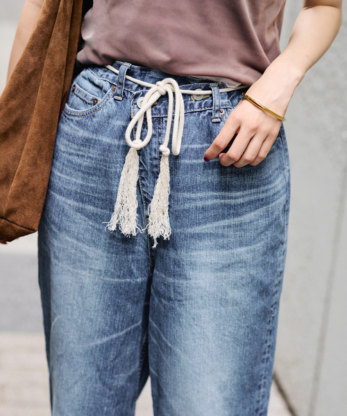 FRAMeWORK(フレームワーク)の「BIG JOHN×BETTER THAN GOOD SLEEK WIDE LEG デニム(デニムパンツ・レディース・ブルー・MEDIUM/SMALL)」の15枚目の写真