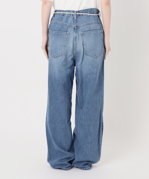 FRAMeWORK(フレームワーク)の「BIG JOHN×BETTER THAN GOOD SLEEK WIDE LEG デニム(デニムパンツ・レディース・ブルー・MEDIUM/SMALL)」の18枚目の写真