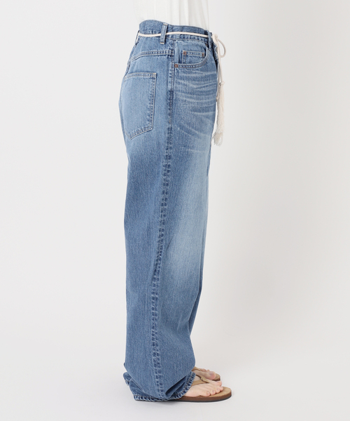 FRAMeWORK(フレームワーク)の「BIG JOHN×BETTER THAN GOOD SLEEK WIDE LEG デニム(デニムパンツ・レディース・ブルー・MEDIUM/SMALL)」の19枚目の写真