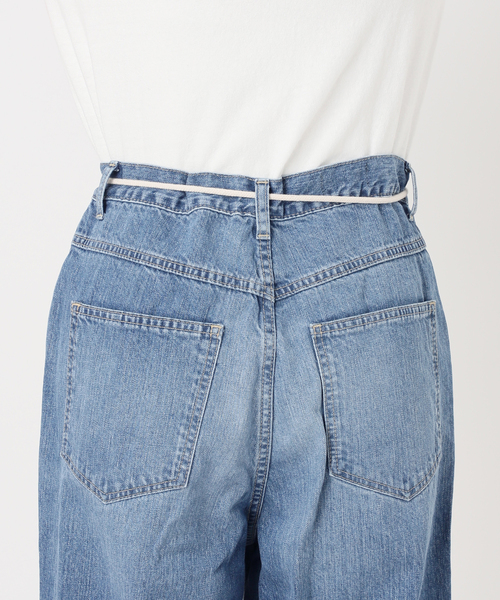 FRAMeWORK(フレームワーク)の「BIG JOHN×BETTER THAN GOOD SLEEK WIDE LEG デニム(デニムパンツ・レディース・ブルー・MEDIUM/SMALL)」の21枚目の写真
