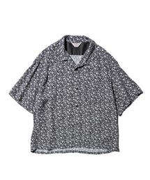 TOWNCRAFT / PRINTED LOOP COLLAR SS SHIRT
