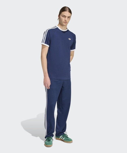 adidas(アディダス)の「スリーストライプス Tシャツ / アディダスオリジナルス adidas Originals(Tシャツ/カットソー・メンズ・ブルー・X-LARGE/X-SMALL/XX-LARGE/MEDIUM/SMALL/LARGE/3XL)」の7枚目の写真