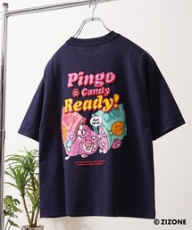 【ZIZONE / ジゾーン】Pingo Candy Tee / ピンゴ キャンディー グラフィック ビッグシルエット 半袖Tシャツ