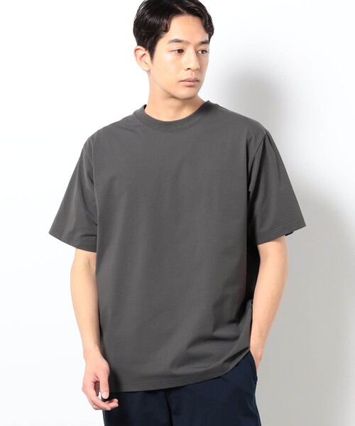 Grand PARK(グランドパーク)の「DISCUS別注 マルチファンクションTシャツ(Tシャツ/カットソー・メンズ・ネイビー/ホワイト/ブラック/チャコールグレー・XL/L/M)」の3枚目の写真