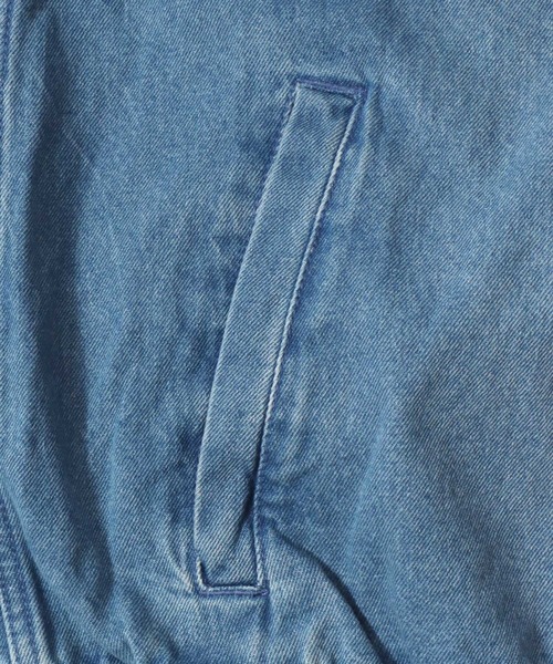 SITRY(シトリー)の「Denim Zip Hoodie/デニムパーカー デニムジャケット ブルゾン フルジップパーカー フーディー(デニムジャケット・メンズ・ネイビー/ライトグレー/ブラック/ライトブルー・M/L/LL)」の13枚目の写真