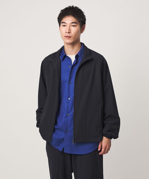 green label relaxing(グリーンレーベルリラクシング)の「FREELITCH スタンド ブルゾン -2WAYストレッチ-(ブルゾン・メンズ・ネイビー/ダークグリーン/ブラック・XL/L/M/S)」の6枚目の写真