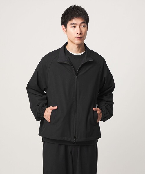 green label relaxing(グリーンレーベルリラクシング)の「FREELITCH スタンド ブルゾン -2WAYストレッチ-(ブルゾン・メンズ・ネイビー/ダークグリーン/ブラック・XL/L/M/S)」の8枚目の写真