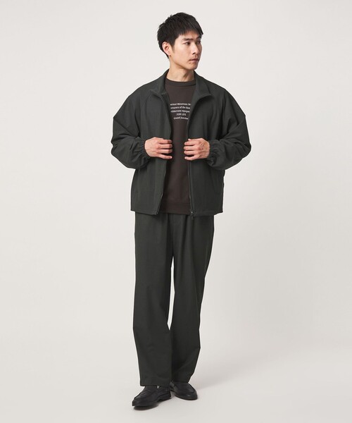 green label relaxing(グリーンレーベルリラクシング)の「FREELITCH スタンド ブルゾン -2WAYストレッチ-(ブルゾン・メンズ・ネイビー/ダークグリーン/ブラック・XL/L/M/S)」の11枚目の写真