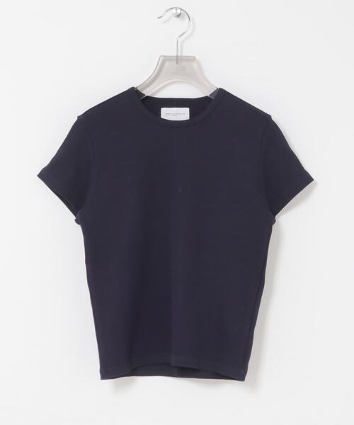 URBAN RESEARCH(アーバンリサーチ)の「new basic BABY SKIN T-SHIRTS(Tシャツ/カットソー・レディース・ネイビー/カーキ/オフホワイト・FREE)」の3枚目の写真