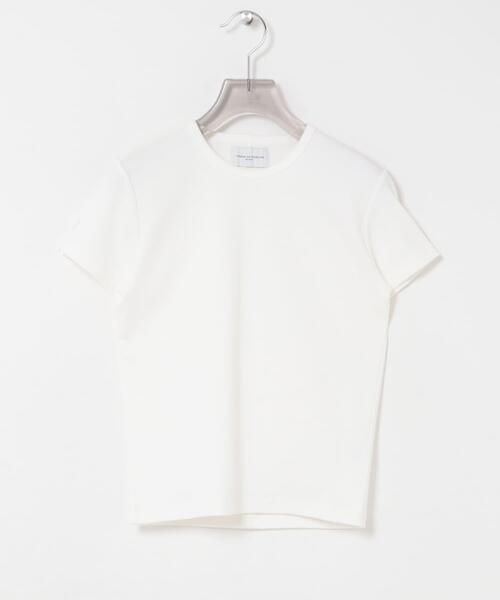 URBAN RESEARCH(アーバンリサーチ)の「new basic BABY SKIN T-SHIRTS(Tシャツ/カットソー・レディース・ネイビー/カーキ/オフホワイト・FREE)」の19枚目の写真