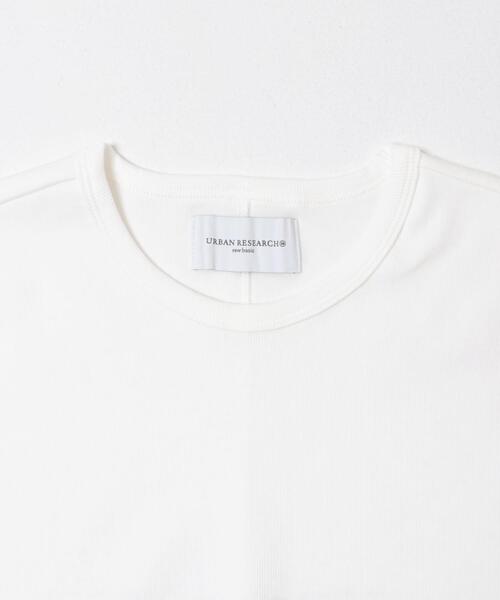 URBAN RESEARCH(アーバンリサーチ)の「new basic BABY SKIN T-SHIRTS(Tシャツ/カットソー・レディース・ネイビー/カーキ/オフホワイト・FREE)」の20枚目の写真
