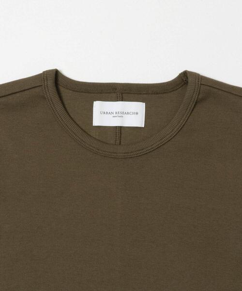 URBAN RESEARCH(アーバンリサーチ)の「new basic BABY SKIN T-SHIRTS(Tシャツ/カットソー・レディース・ネイビー/カーキ/オフホワイト・FREE)」の14枚目の写真