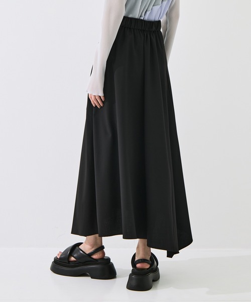 STUDIOUS(ステュディオス)の「【STUDIOUS/ステュディオス】Layered Flare Skirt/ウォッシャブル/ウエストゴム/腰回りカバー(スカート・レディース・ブラウン/ブラック/チェック・2/1)」の21枚目の写真