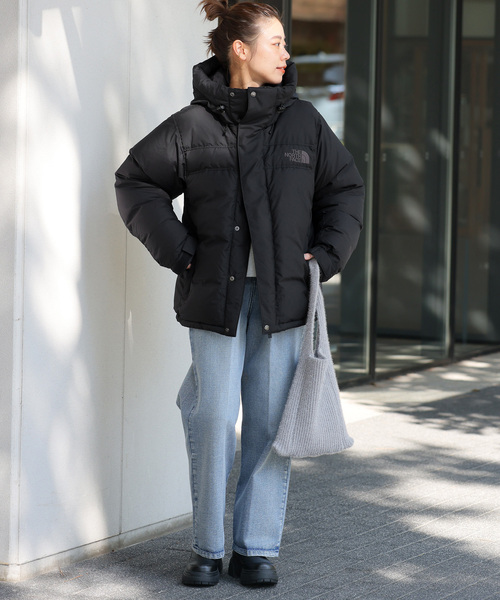 THE NORTH FACE(ザノースフェイス)の「《追加》【THE NORTH FACE/ ザノースフェイス】 Alteration Baffs Jacket:ダウン(ダウンジャケット/コート・レディース・グレー/ブラック・X-SMALL/SMALL/MEDIUM)」の4枚目の写真