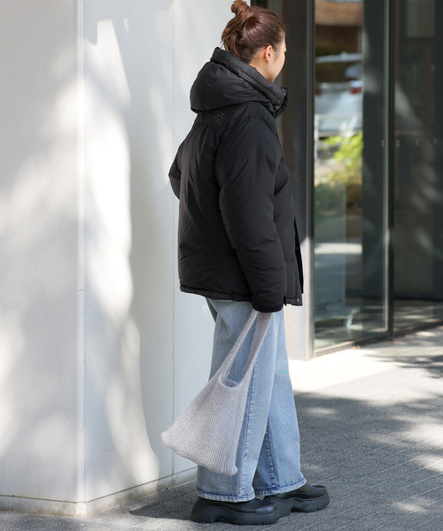 THE NORTH FACE(ザノースフェイス)の「《追加》【THE NORTH FACE/ ザノースフェイス】 Alteration Baffs Jacket:ダウン(ダウンジャケット/コート・レディース・グレー/ブラック・X-SMALL/SMALL/MEDIUM)」の7枚目の写真