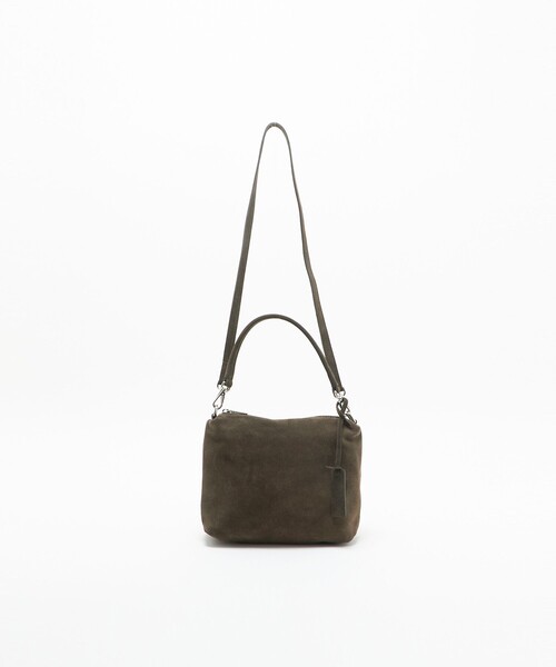 BEAUTY&YOUTH UNITED ARROWS（ビューティーアンドユースユナイテッドアローズ）の「＜LA UNIQA＞スクエア スエード バッグ（ショルダーバッグ・メンズ・ダークブラウン・FREE）」の11枚目の写真