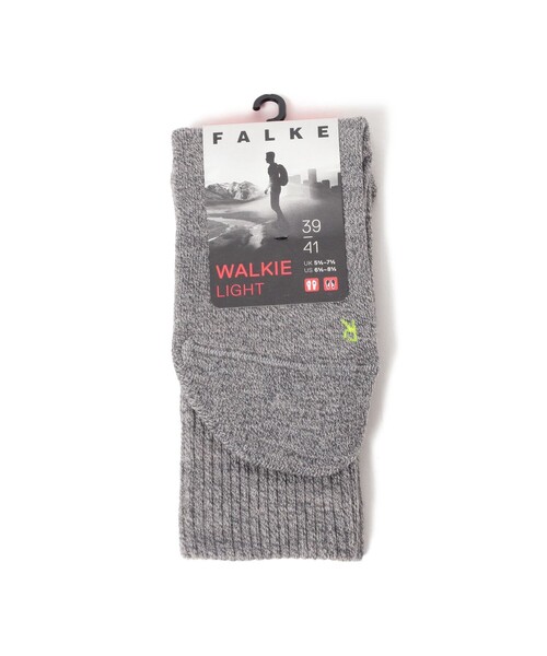 BEAMS(ビームス)の「FALKE / WALKIE LIGHT SOCKS(ソックス/靴下・メンズ・ブラック/グレー・42-43/39-41)」の1枚目の写真
